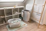Ideal para ubicar en el baño, la cocina o el cuarto de la lavadora.