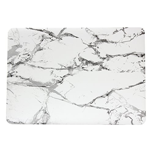 HASESS Marmor Muster Harte Schale Case Abdeckung für 11-Zoll MacBook Air 11.6" (Models: A1370 und A1465 + Klar TPU Tastatur Abdeckung + Klar LCD-Schirm-Schutz - Marmor Drucken