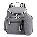 Produktbild XNBZW Mamabeutel mit USB-Rucksack mit großer Kapazität für Babyreisen Shopping(One size,Grau)