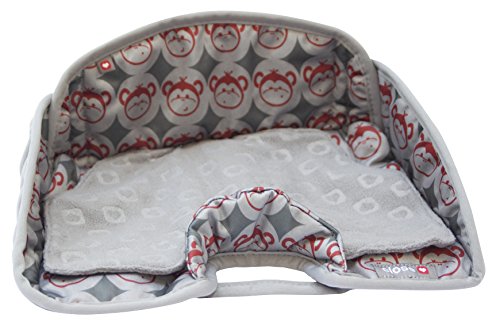 Pop-In Close Car Seat Protector (Red Monkey)