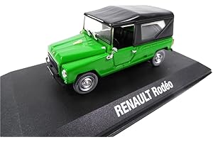 OPO 10 - Coche 1:43 Norev Compatible con Renault Renault Rodeo 1975 Green R4 (R929)