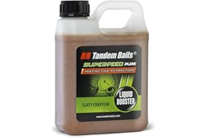 Tandem Baits SuperFeed Pure Booster Pêche Carpe Matériel Attractant pour Les Bouillettes Granulés Grains Appât 1000 ML