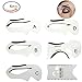 EyeLiner Stencils,Travelmall Makeup Beauty Cat Eyeliner Smoky Eyes Eyebrows Template Card Makeup Tool (6pcs)