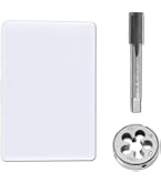 Kit Filetage BSP 1/2 : Matrice Acier + Taraud HSS Pour Créer/réparer Filets Extérieurs (tuyaux, Boulons...)