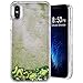 Produktbild iPhone XS Hülle, iPhone X Kreative Flüssigkeit Fluid Transparent Cover Schutz Movediza Sand Stoßstange Hart Rand Weich Bumper für Handy Apple iPhone X/XS 1#