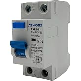 RASMACOR | DIFFERENTIAL 2P Class AC 25A 30mA | Differential Switch 2P 25A 30MA | 230V AC 50HZ | 70mm X 40mm X 83mm | 30MA | A