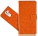 Produktbild Huawei Honor 6X Handy Tasche, FoneExpert® Wallet Case Flip Cover Hüllen Etui Hülle Premium Ledertasche Lederhülle Schutzhülle Für Huawei Honor 6X