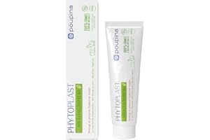 POUPINA Phytoplast Pâte à l’Eau Bio. Soin Bébé 100% Naturel - Prévention et Protection Rougeurs du Siège. Hypoallérgenique, Vegan, 65g