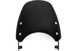 ‎MAD HORNETS MAD HORNETS Motorrad Windschutzscheibe Windschutzscheibe für Speed Twin 1200 2019-2021 Schwarz