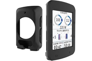 Moorovgi Funda Compatible con Garmin Edge 520,Funda Protectora de Silicona - Accesorio GPS para Bicicleta (Negro)