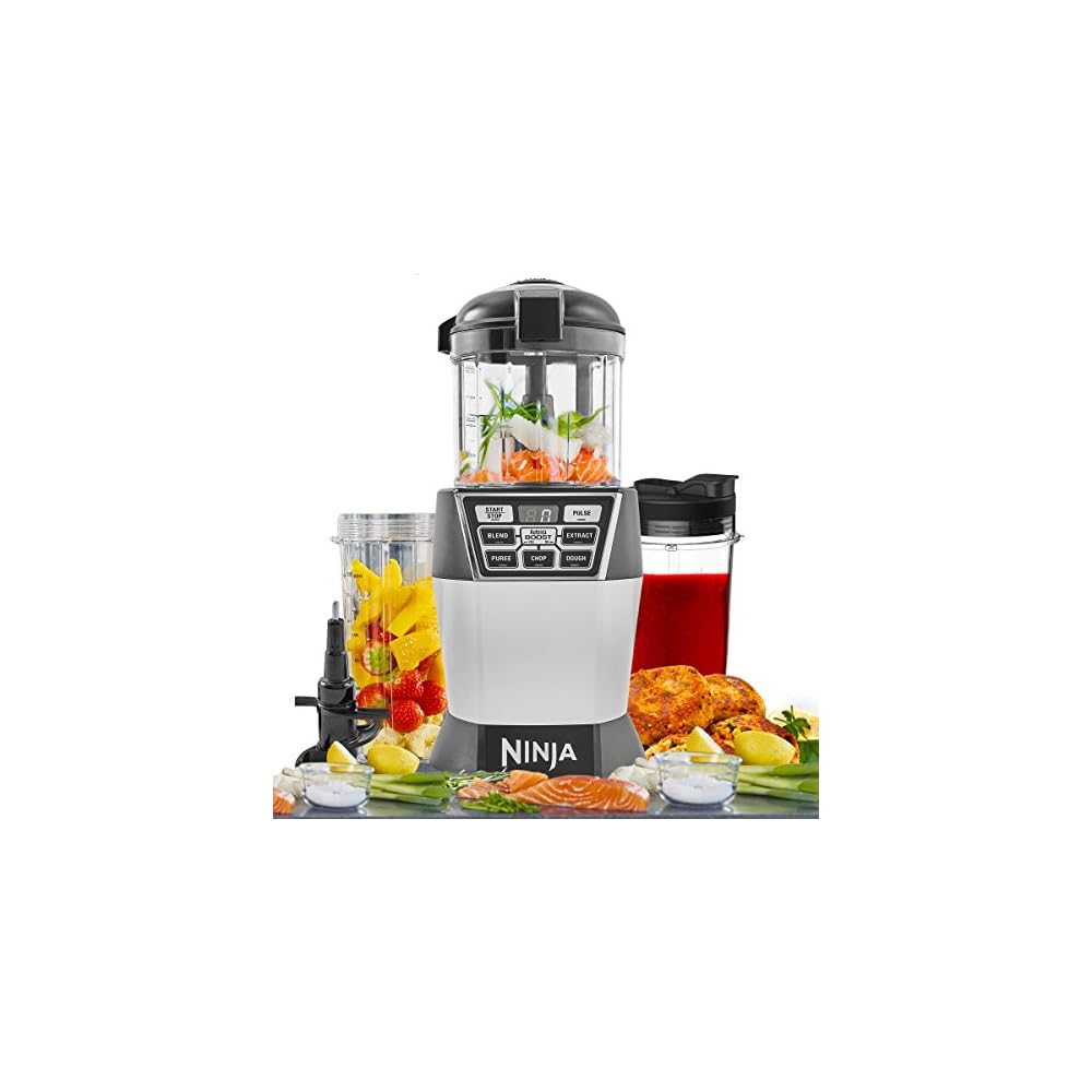 Ninja NN100UK Ultimate Chopper, Blender & Mini Food Processor with