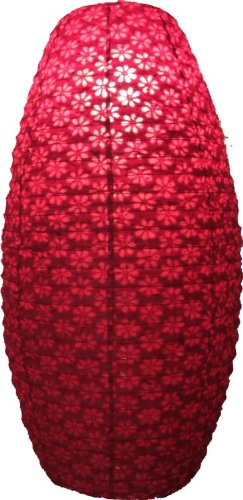 Corona Reispapierlampenschirm / Papierlampenschirme oval