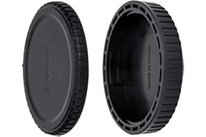 JJC Body Cap & Rear Lens Cap Set for Nikon Z Mount Mirrorless Digital Camera & Z Mount System Lens