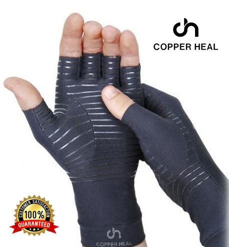 GUANTES de Compresión ARTRITIS Cobre COPPER HEAL Reumatoide Tunel carpiano