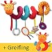 Produktbild Fiesta Baby Spirale & Greifling | Pädagogisches Spielzeug für Babys ab 0 Monate