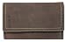Produktbild Leder Geldbörse Damen große Portemonnaie Portmonee Kreditkartenetui vintage Kartenetui XL Geldbeutel Reisebrieftasche Travel Organizer aus hochwertigem Echt-Leder braun L5017-2