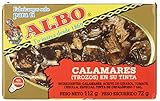conservas albo Sólo ingredientes naturales Albo - Calamares en su tinta