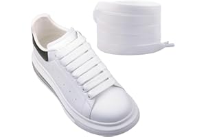 Olukssck Lacci Scarpe Piatti Arcobaleno[2 Paia], Stringhe Scarpe Colorati da Ricambio per Scarpe Sportive, Scarponcini, Larghezza 12mm