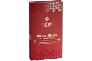 isha cosmetics - Hennè Rosso Ciliegia 100g – Tinta in Polvere Vegetale e Naturale