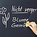 Youran Large Removable Self-adhesive Blackboard Wall Sticker Kids Chalkboard Art Decal 45x200cm Plus Chalks