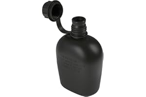 DOMINATOR URBAN COMBAT Dominator Manierka turystyczna 1 L, Butelka na wodę 1000 ml Czarna