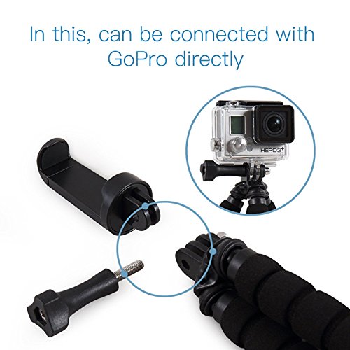 Fotopro Handy Stativ, Kamera StÃ¤nder mit Bluetooth Fernbedienung fÃ¼r iPhone 7,iPhone 8, iPhone 6S, Samsung Galaxy S7, S8, Huawei, HTC, Gopro Hero 5, 6