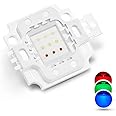Chanzon SMD High Power Led Chip 10W COB LED Lamp Beads for Floodlight Spotlight (RGB)
