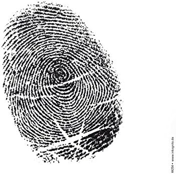 Inkognito Cleaning Cloth for Glasses with Fingerprint Motif