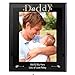 Daddy Black Glass Frame Gifts, and, Cards Baby, Gifts Fathers, Day, idea Personalised