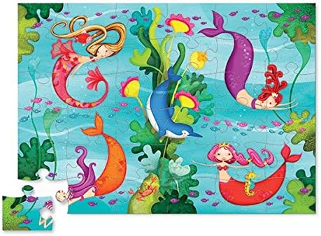 Floor Puzzle - 36 Large Piece Kid's Puzzle (20 x 27 ) - Mermaid