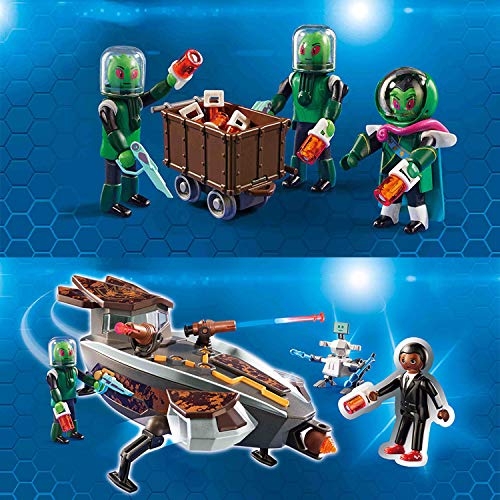 Preisvergleich Produktbild PLAYMOBIL Super4 Sykonischer Raumgleiter mit Gene 9408 und Sykonier 9411 Spielset