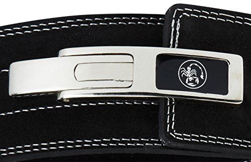 Scorpion Power Lifting Gewichthebergürtel Wettbewerb Standard Leder Gewichthebergürtel - 3