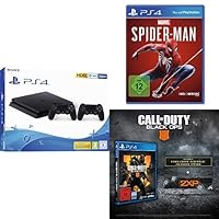 PlayStation 4 - Konsole (500GB, schwarz,...