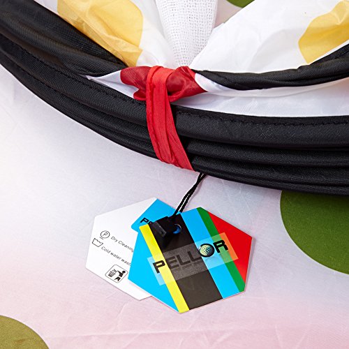 Pellor Polka Dot Design Kids Indoor/Outdoor Tunnel Tents Party Play Toy House Tunnel Tent Toy Hut