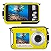 Produktbild Unterwasserkamera Schnorcheln 24,0 MP Digitalkamera Wasserdichte Float Full HD 1080P Dual Screen Unterwasser Kamera