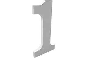 FIND IT, FIND THE BEST PRODUCTS FIND IT Letras y numeros de Madera mayúscula Decorativa A-Z 20cm (1)