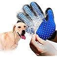 JAPZIYA Puppies Pet Grooming, Deshedding & Massaging Glove for Dogs, Cats and Other Small Animals, Cleaning Remove Hair and Bath True Touch Glove