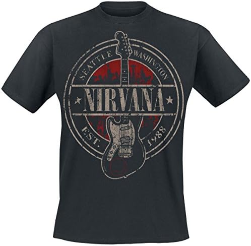 Nirvana Seattle 1988 T-Shirt black