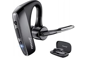 ‎FEEGAR F Feegar Bond Pro Słuchawka Bluetooth 5.1 Zestaw słuchawkowy Bezprzewodowy 16h Dual Micro CVC 8.0 Multipoint Type-C Szybkie ładowanie Etui