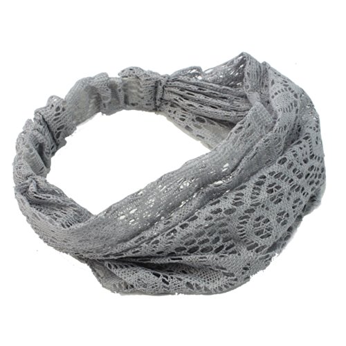 Spitzenband Spitze Haarband Bandana Stirnband Haarschmuck Kopftuch Damen Charms