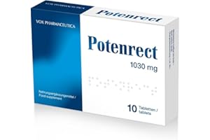 VOX PHARMACEUTICA Kräuter-Vitalitätslift mit Tribulus Terrestris, Ginseng, Maca & Rhodiola - 10 Tabletten für Ihre Ausdauer & Energie (10 Tabletten, Ginseng Tribulus)