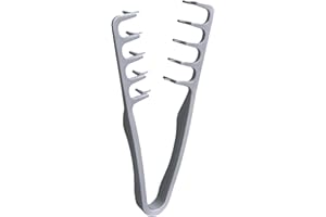 ZWXQE Peine texturizado, peine de dientes anchos, herramienta para dar volumen a las raíces, peines para cubrir las costuras, accesorio de aseo ligero, ideal para cabello rizado, uso de peluquería para