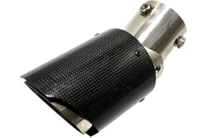 OVsler Sortie Echappement Voiture Embout Echappement Universel Pot Echappement Voiture Embout Echappement Embout D Echappement Silencieux D'éChappement Auto