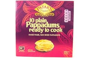 Patak's 10 Plain Pappadums 100g