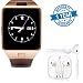 Captcha Lenovo Vibe K5 Note Compatible Certified M9 Smartwatch (Bluetooth/Sim/Memory Slot/Camera) & Universal (Calling/Music) Headphones (1 Year Warranty) RS.1514.00