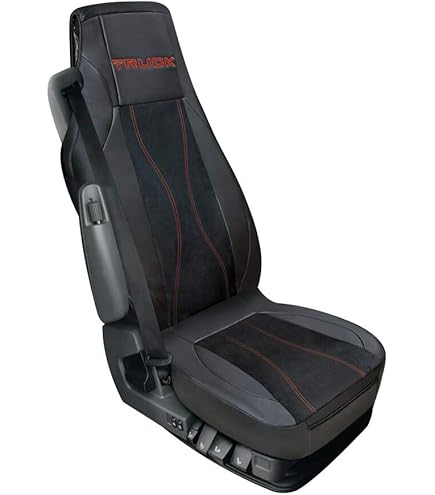 Housses De Siège Camion Iveco - Daily, Eurocargo, Etc. - Protection Cuir/Maille, 4 Couleurs