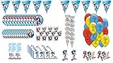 12 conos, 16 globos y 4 siluetas 30 cm