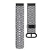 Produktbild Nylon Stoff Ersatz 20 mm Armbanduhr BANDS für Samsung Gear S2, Classic Gear, Garmin, Sport Moto 360 2 nd Gen Herren 42 mm und mehr (blau) schwarz
