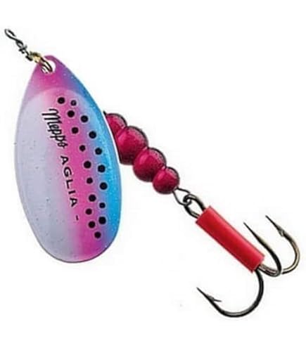 Mepps Aglia Longcast Spinner - Schwarz Silber Gold Tiger 8g-24g Angelköder