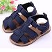 Internet Baby Boys Sandals Toddler Scrub First Walkers Kid Sneaker Shoes (12~18 Month, Navy)